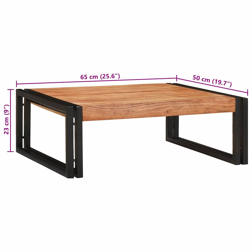 Polica za kupaonicu Smeđa 65 x 50 x 23 cm Čvrsto drvo akacije
