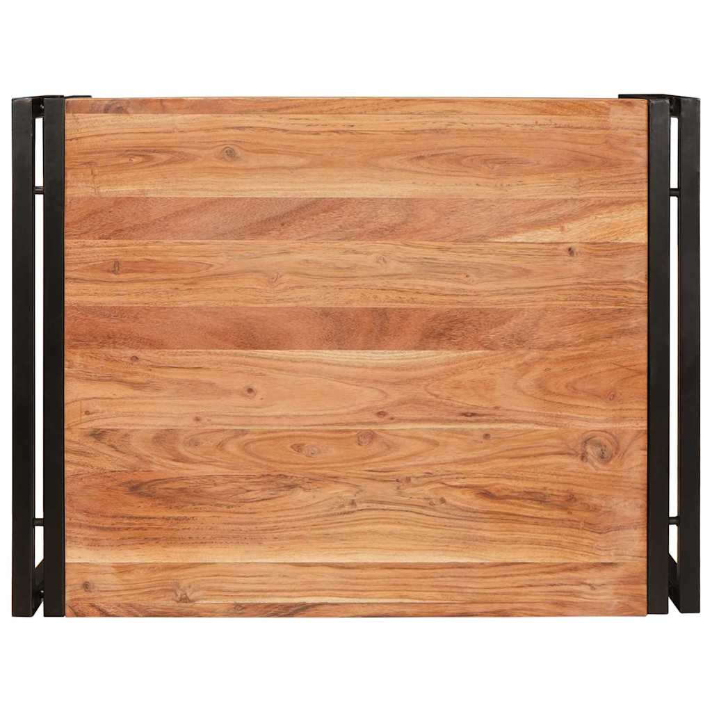 Polica za kupaonicu Smeđa 65 x 50 x 23 cm Čvrsto drvo akacije