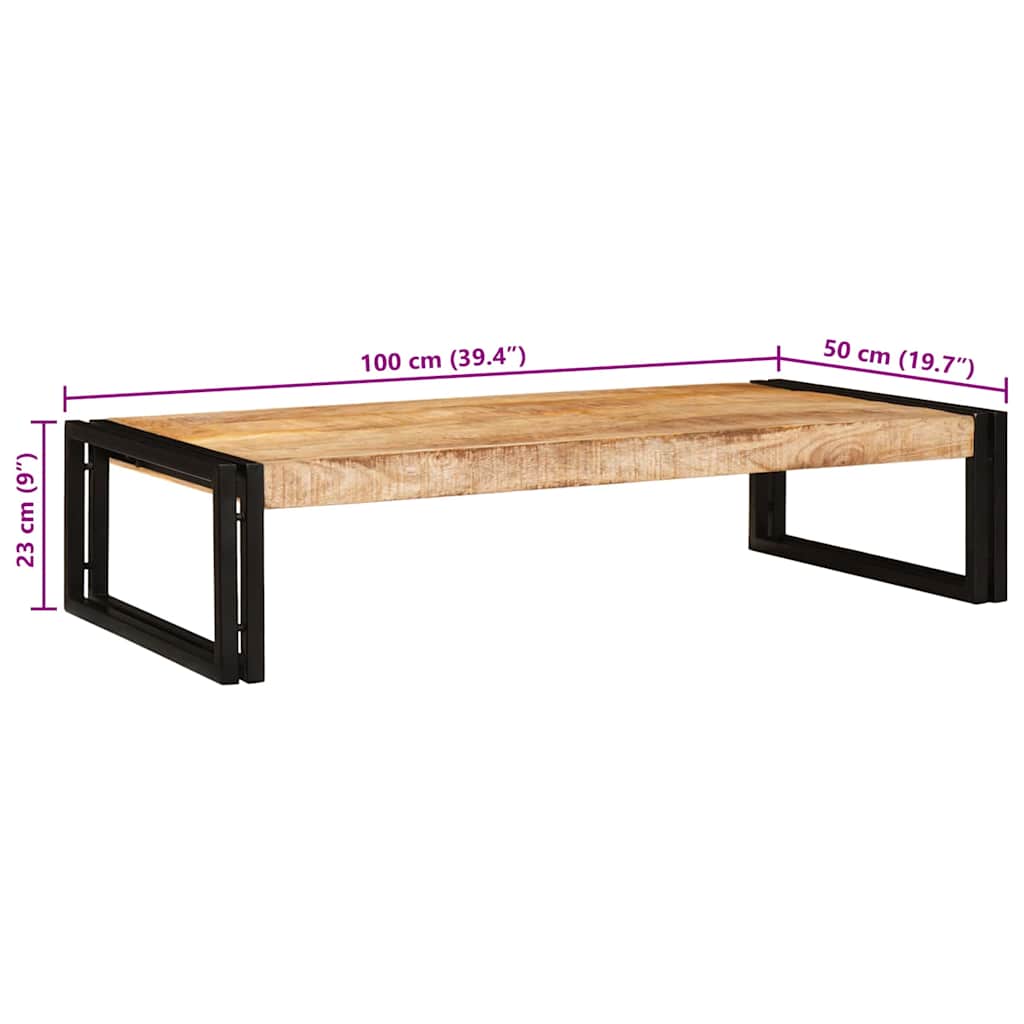 Polica za kupaonicu Smeđa 100 x 50 x 23 cm