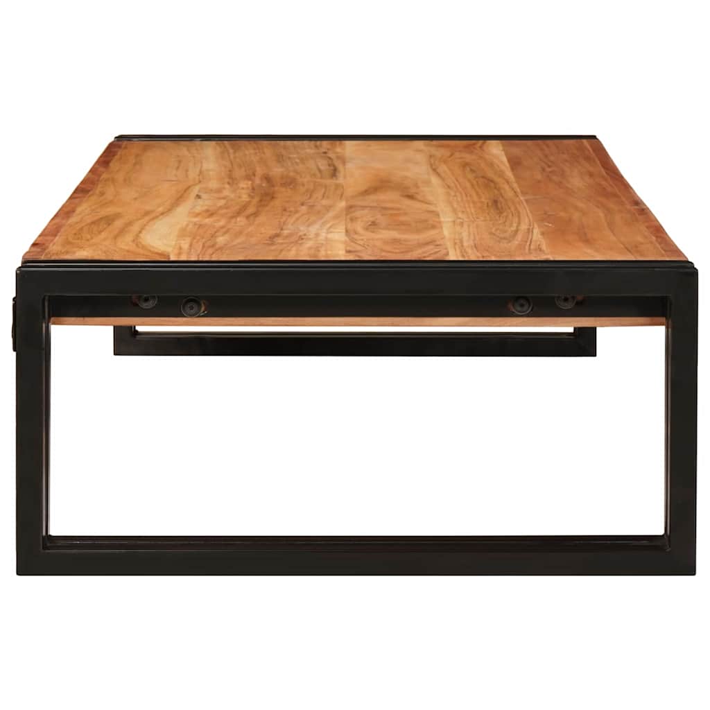 Polica za kupaonicu Smeđa 100 x 50 x 23 cm Čvrsto drvo akacije