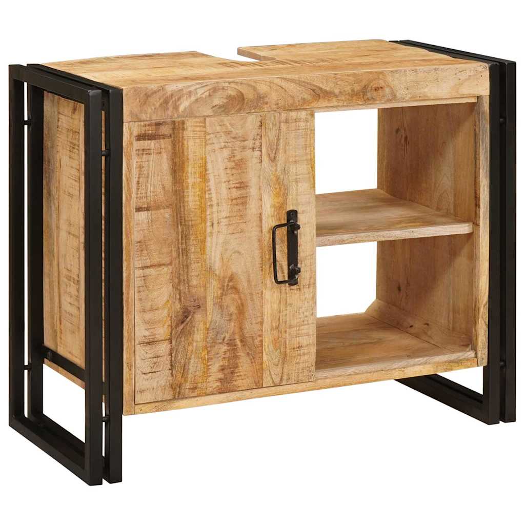 Ormarić za umivaonik Smeđa 71 x 33 x 58 cm Čvrsto drvo manga