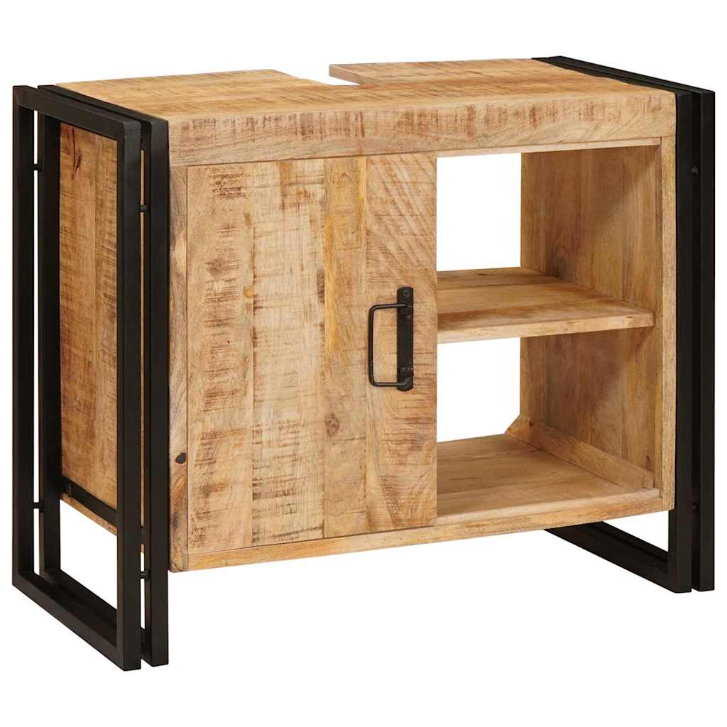 Ormarić za umivaonik Smeđa 71 x 33 x 58 cm Čvrsto drvo manga