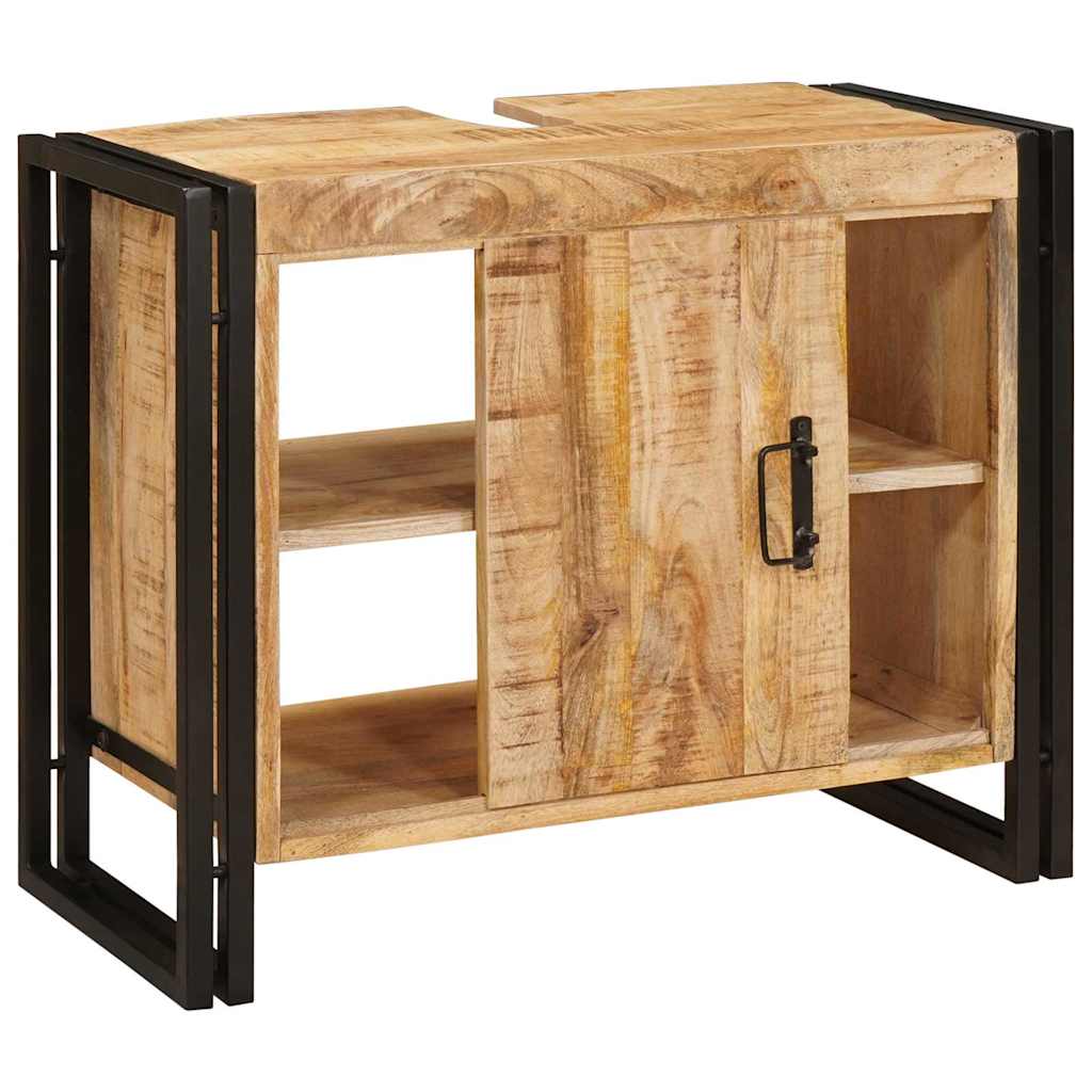 Ormarić za umivaonik Smeđa 71 x 33 x 58 cm Čvrsto drvo manga