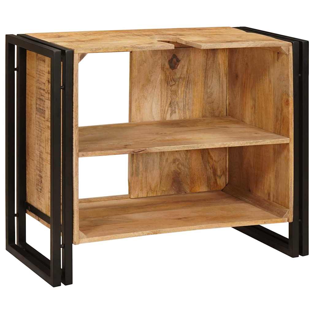 Ormarić za umivaonik Smeđa 71 x 33 x 58 cm Čvrsto drvo manga