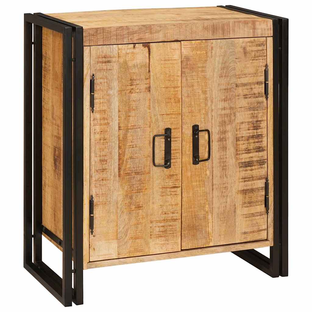 Noćni ormar Smeđa 66 x 35 x 76 cm Čvrsto grubo drvo manga