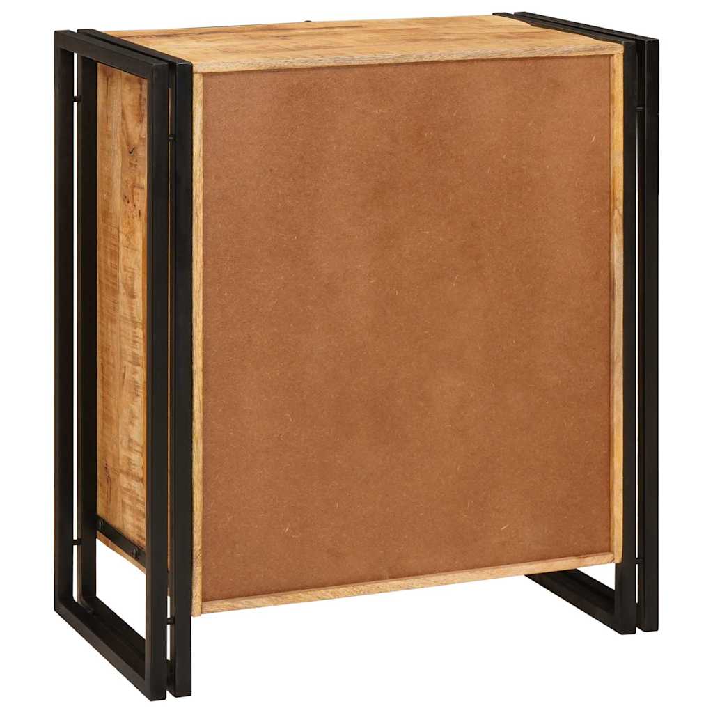 Noćni ormar Smeđa 66 x 35 x 76 cm Čvrsto grubo drvo manga