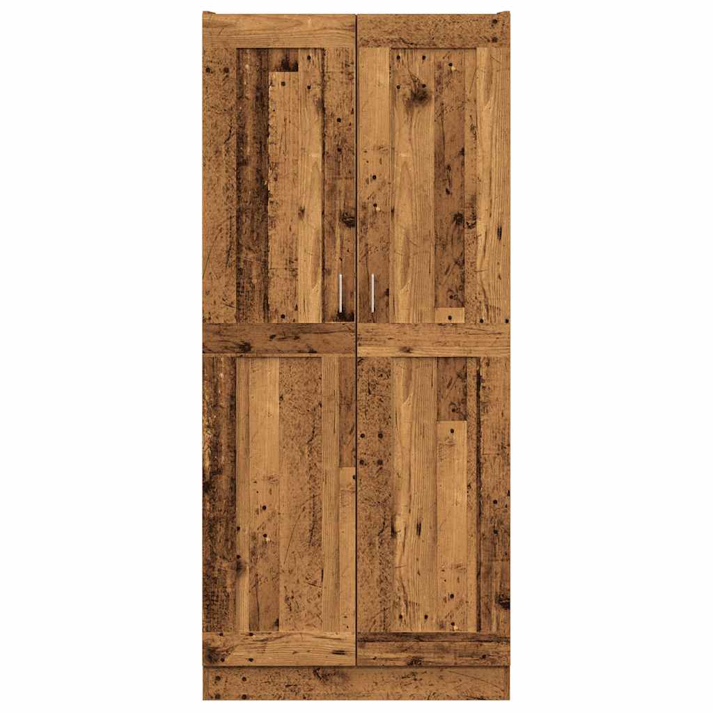 Visoka ploča staro drvo 82,5x30,5x185 cm konstruirano drvo