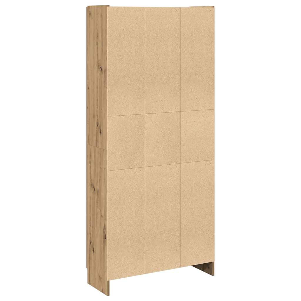 Visoka ploča Artisan hrast 82,5x30,5x185 cm izrađeno drvo