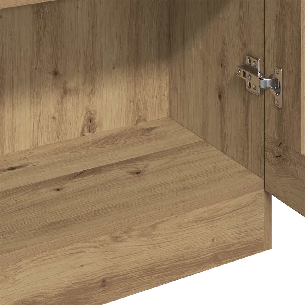 Visoka ploča Artisan hrast 82,5x30,5x185 cm izrađeno drvo