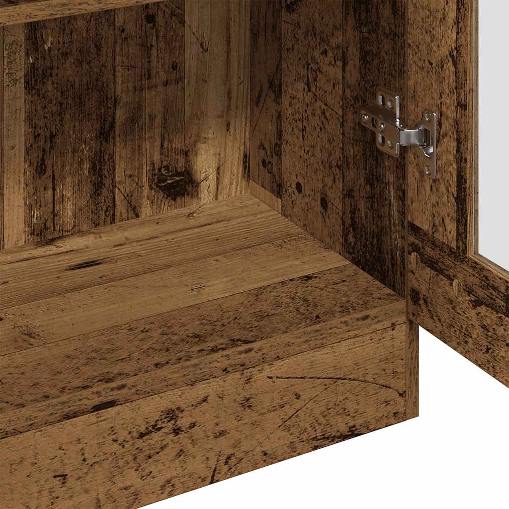 Visoka ploča staro drvo 82,5x30,5x150 cm konstruirano drvo