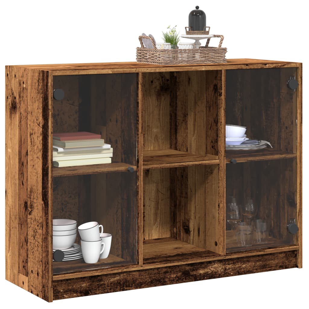 Komoda boja starog drva 102x37x75,5 cm od konstruiranog drva