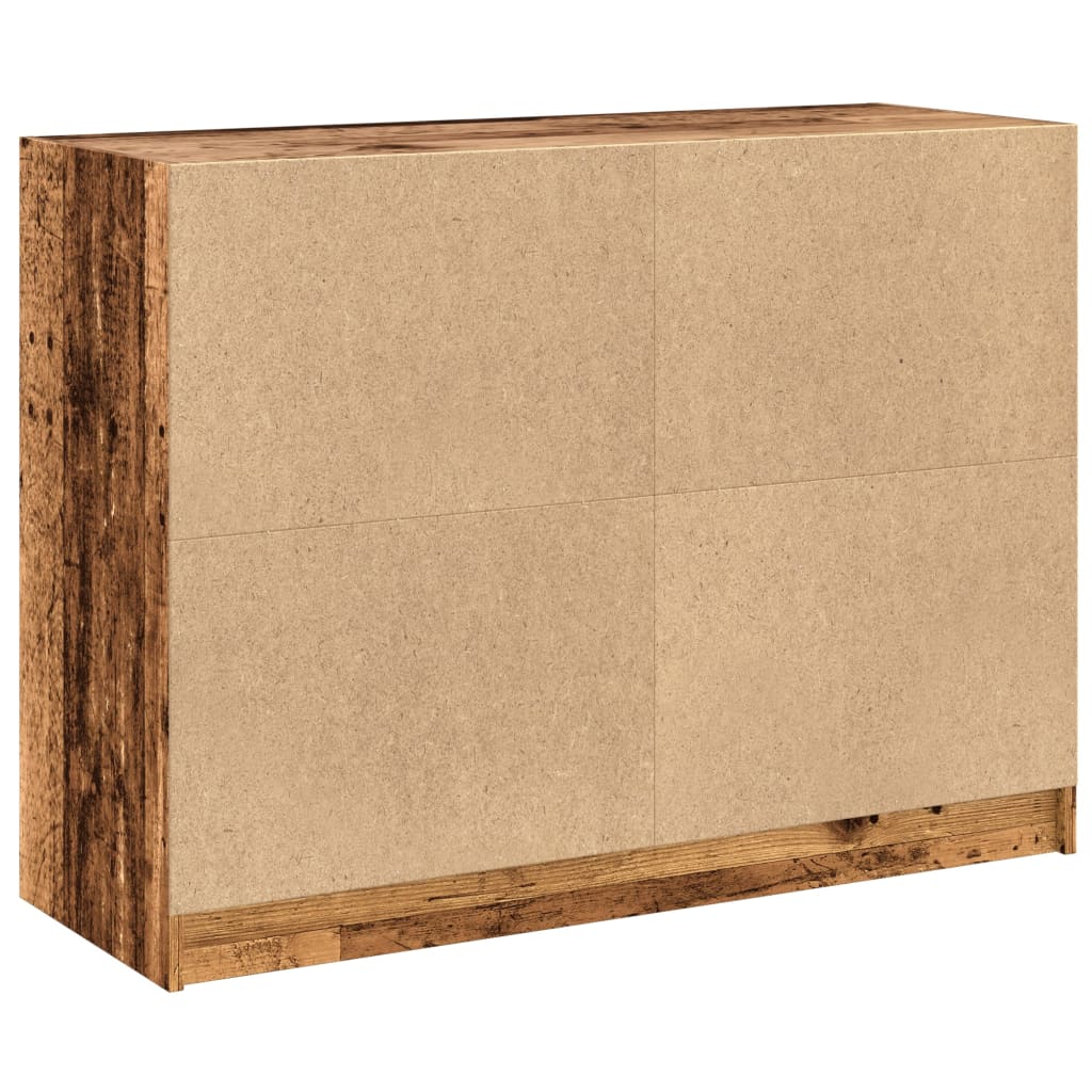 Komoda boja starog drva 102x37x75,5 cm od konstruiranog drva