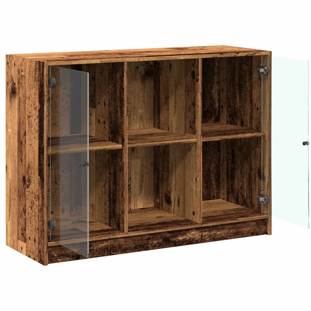 Komoda boja starog drva 102x37x75,5 cm od konstruiranog drva
