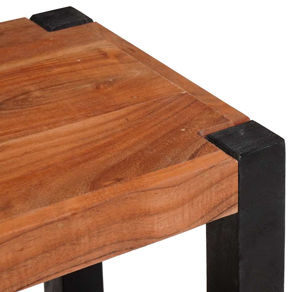 Polica 3 pcs Smeđa 50 x 30 x 110 cm Čvrsto drvo akacije
