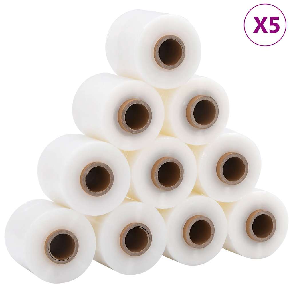 rastezljive folije 50 kom prozirne 23 µm 10 cm x 150 m