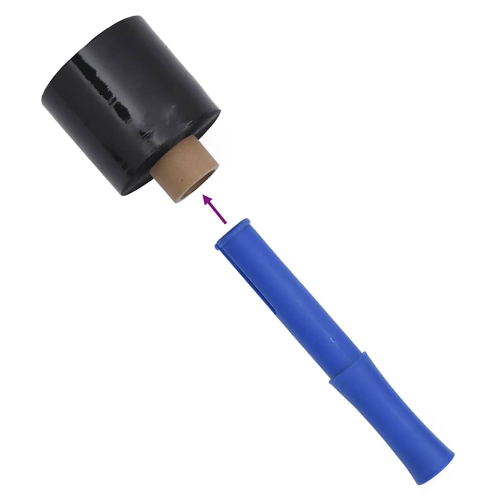 rastezljive folije 10 kom crne 23 µm 10 cm x 300 m