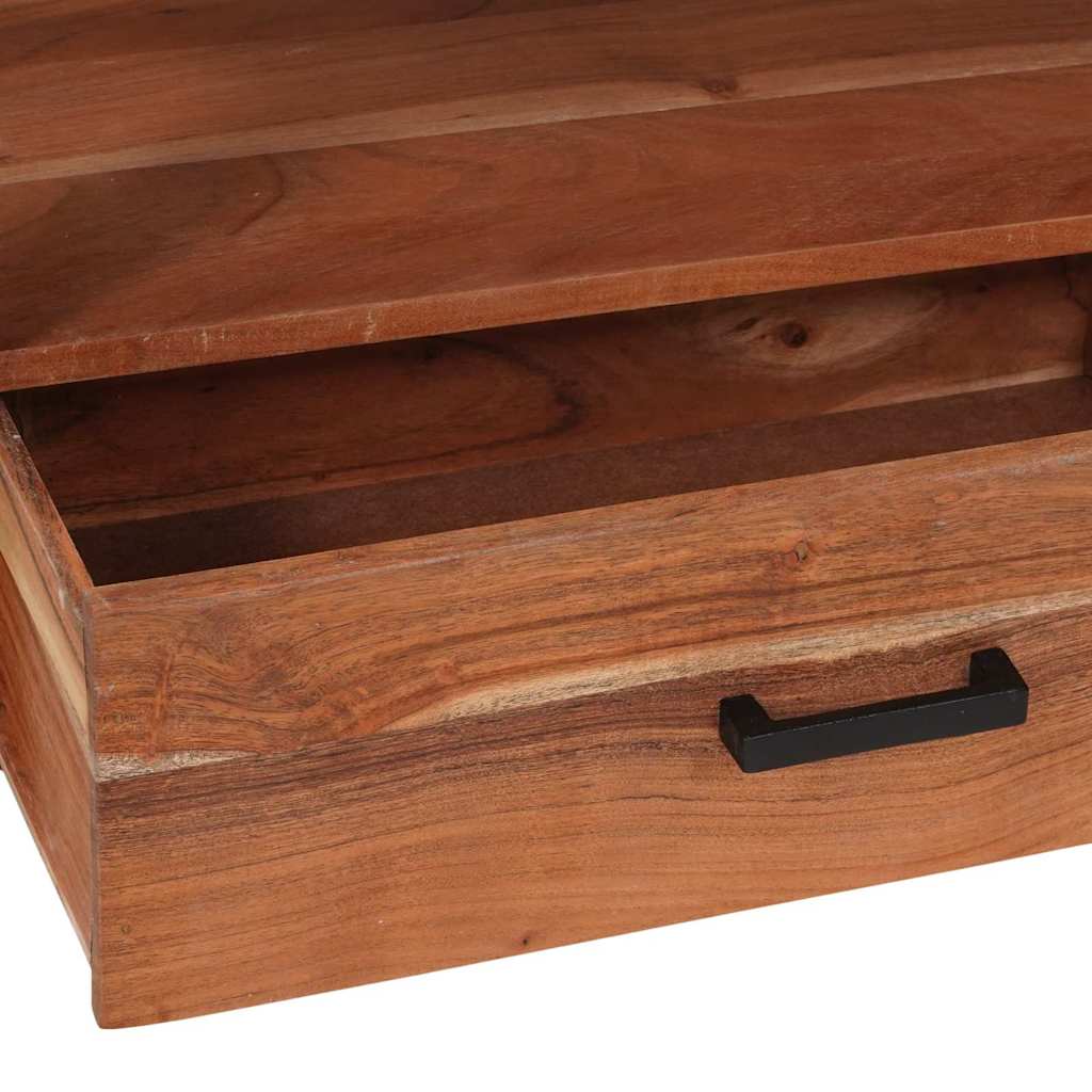TV ormar Smeđa 110 x 30 x 40 cm Masivno bagremovo drvo