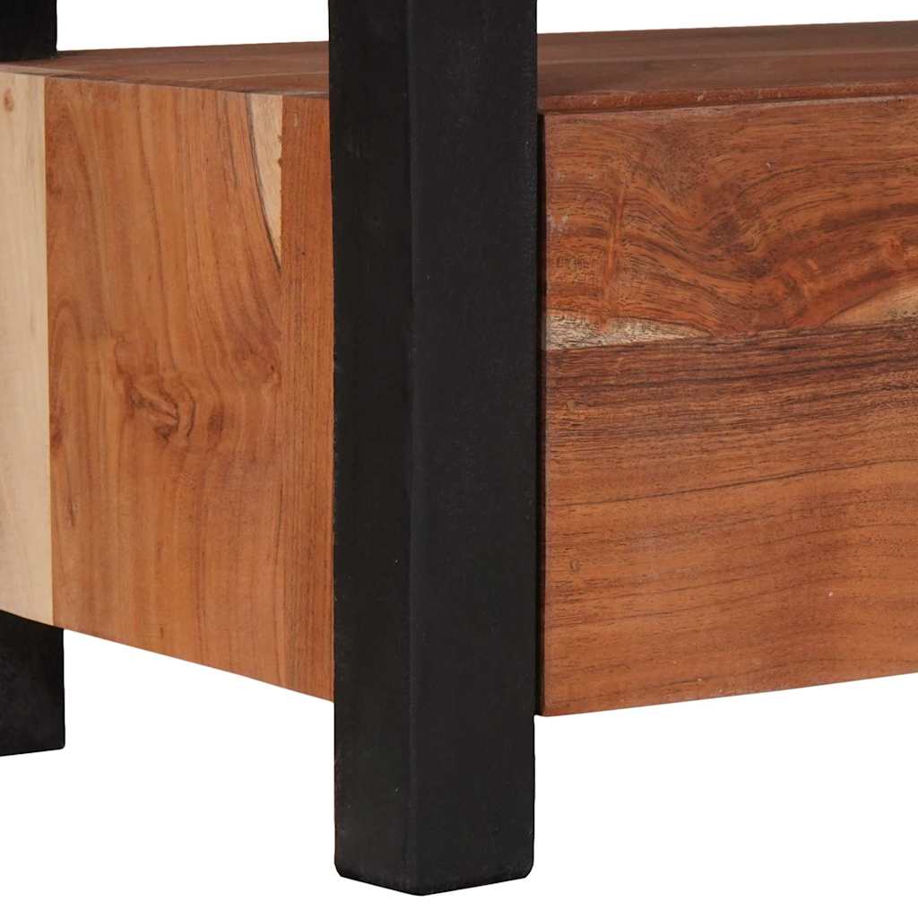 TV ormar Smeđa 110 x 30 x 40 cm Masivno bagremovo drvo
