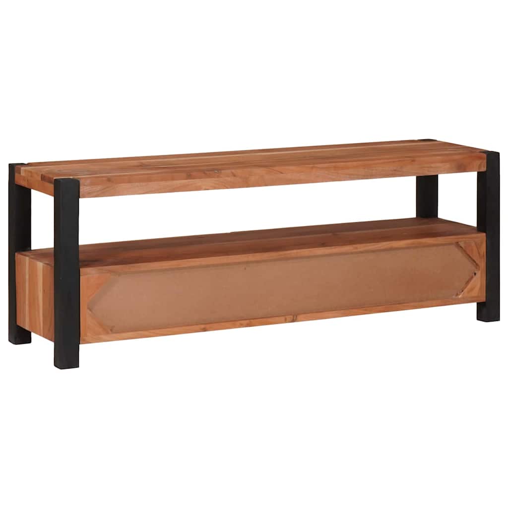 TV ormar Smeđa 110 x 30 x 40 cm Masivno bagremovo drvo