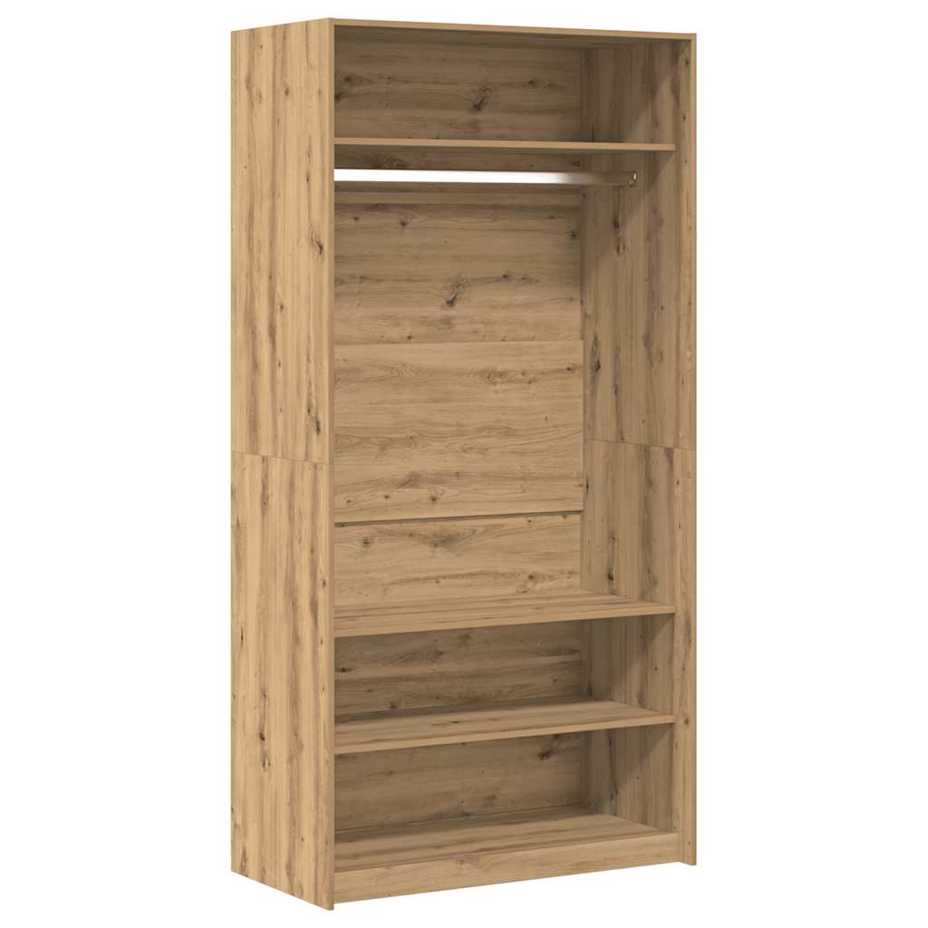 Ormar Artisan hrast 100x50x200 cm konstruirano drvo