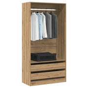 Ormar Artisan hrast 100x50x200 cm konstruirano drvo