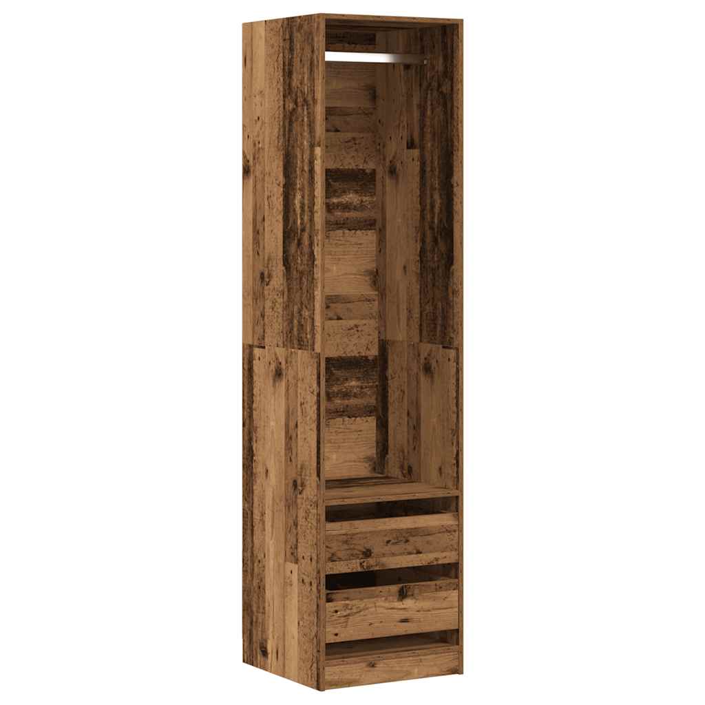 Ormar boja staro drvo 50 x 50 x 200 cm od konstruiranog drva