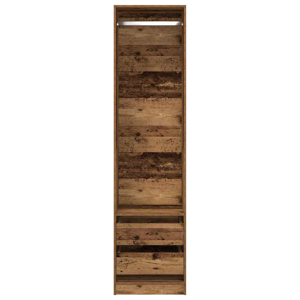 Ormar boja staro drvo 50 x 50 x 200 cm od konstruiranog drva