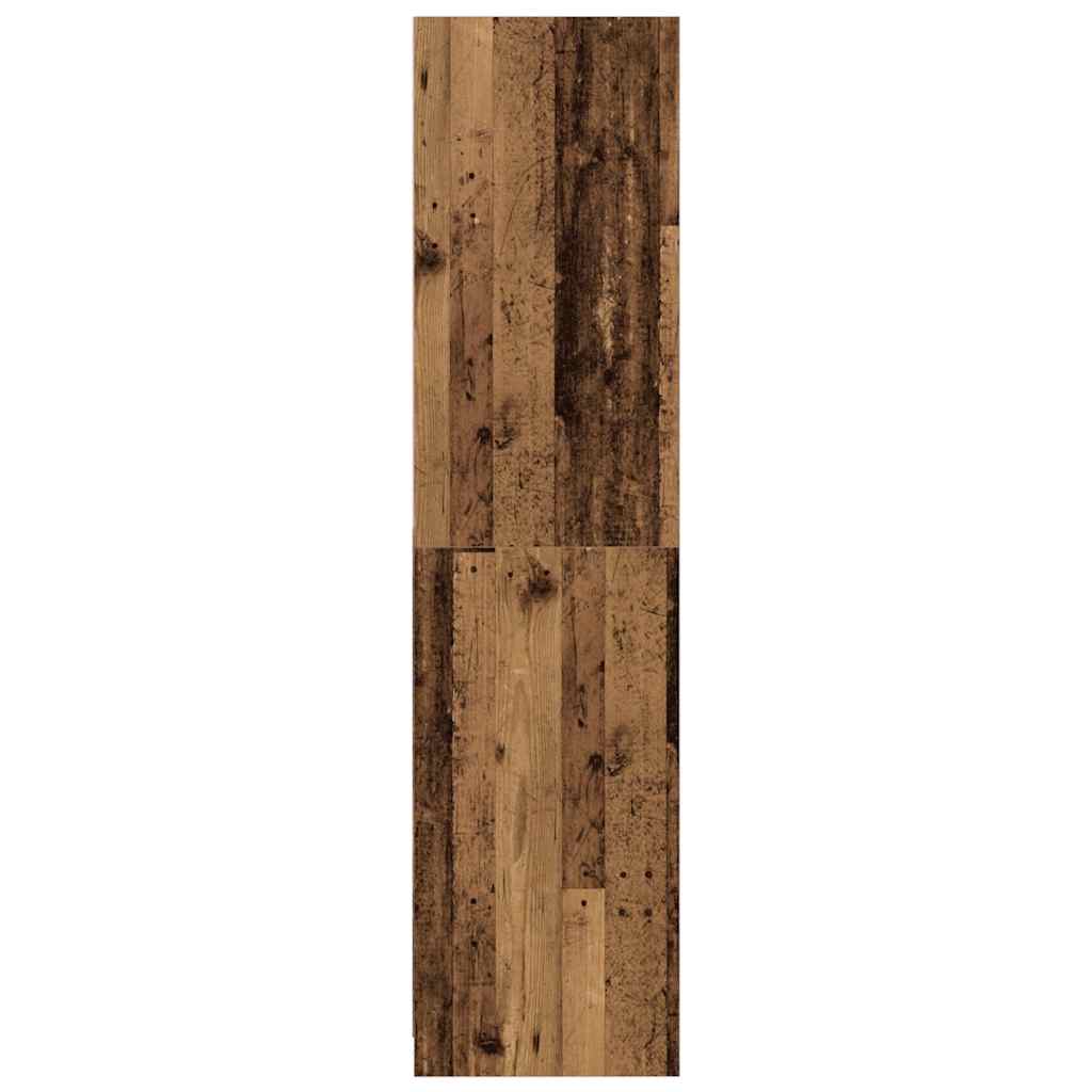 Ormar boja staro drvo 50 x 50 x 200 cm od konstruiranog drva