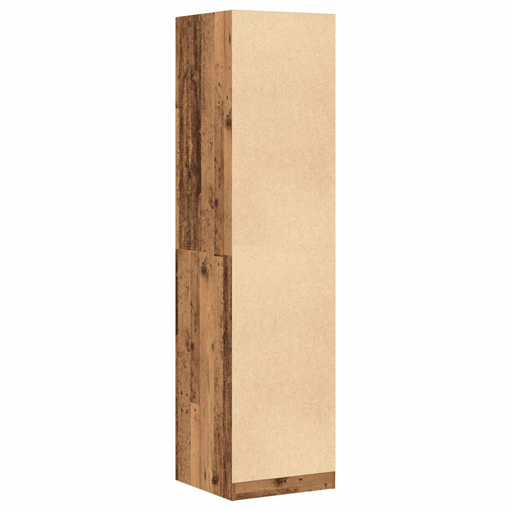 Ormar boja staro drvo 50 x 50 x 200 cm od konstruiranog drva