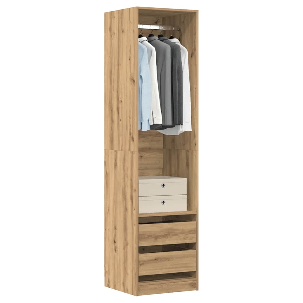 Ormar Artisan hrast 50x50x200 cm konstruirano drvo