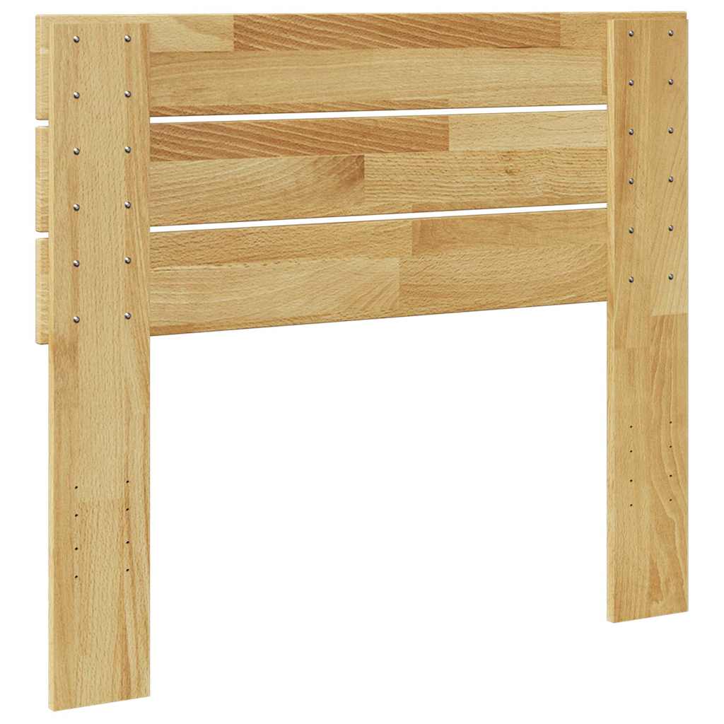 Uzglavlje 100 cm Masivno drvo Hrast