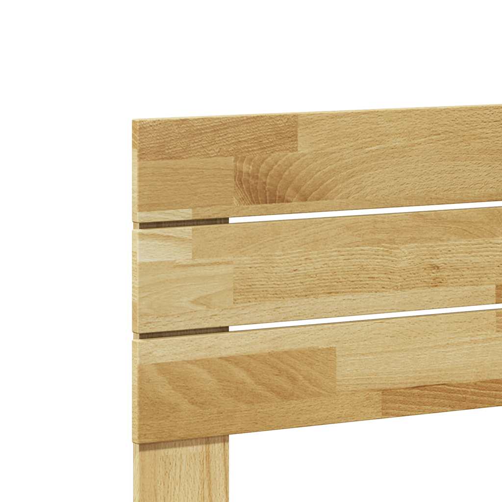 Uzglavlje 100 cm Masivno drvo Hrast