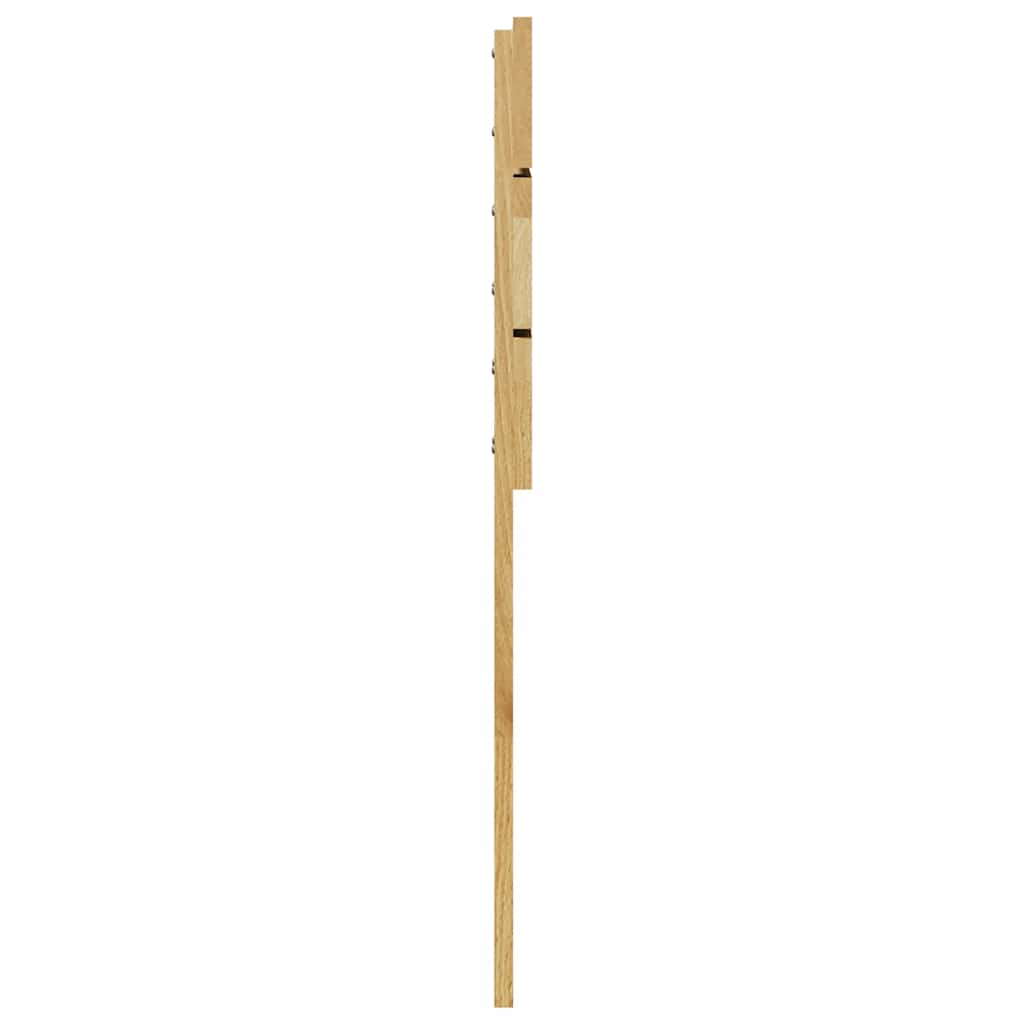 Uzglavlje 120 cm Masivno drvo Hrast