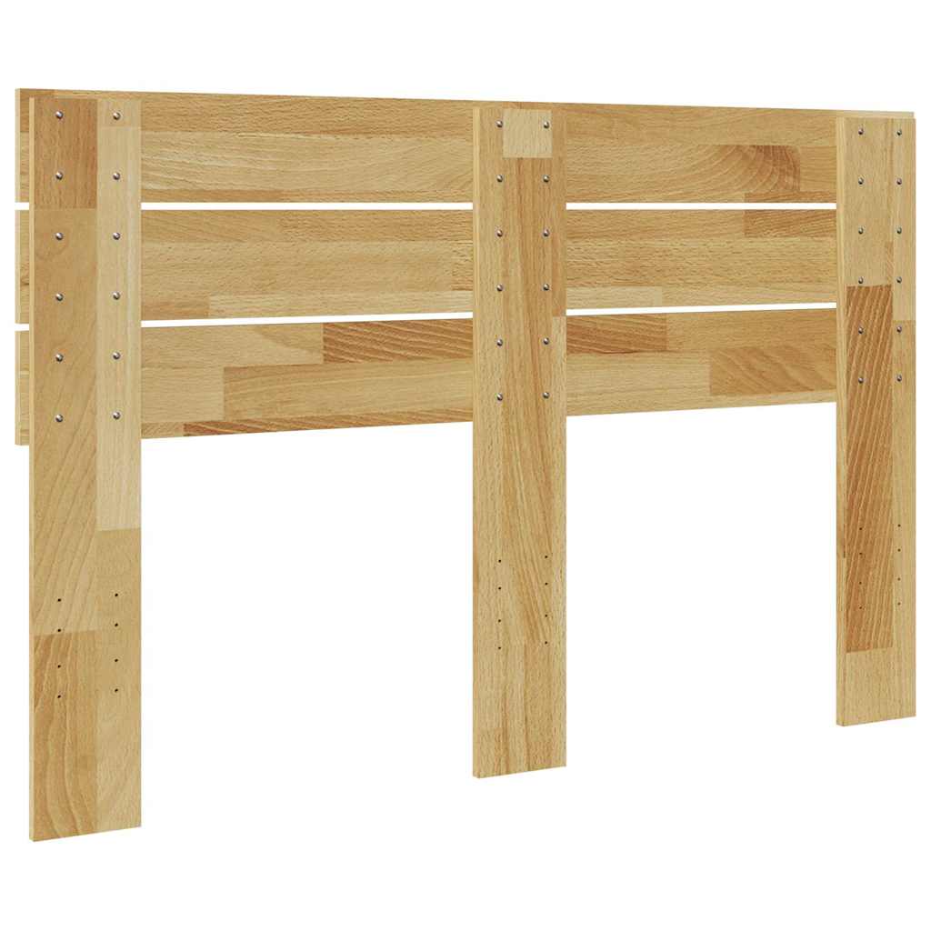 Uzglavlje 120 cm Masivno drvo Hrast