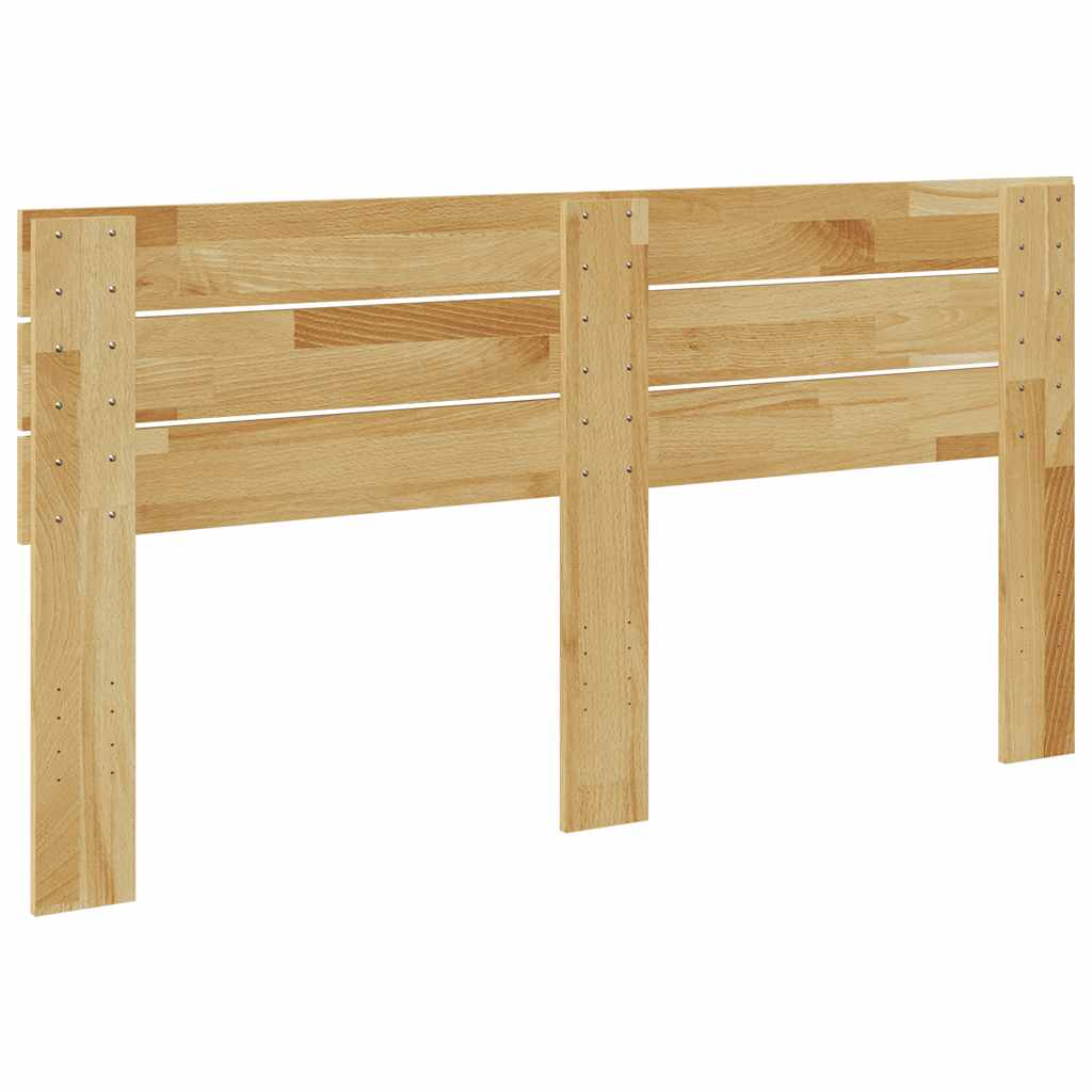Uzglavlje 135 cm Masivno drvo Hrast