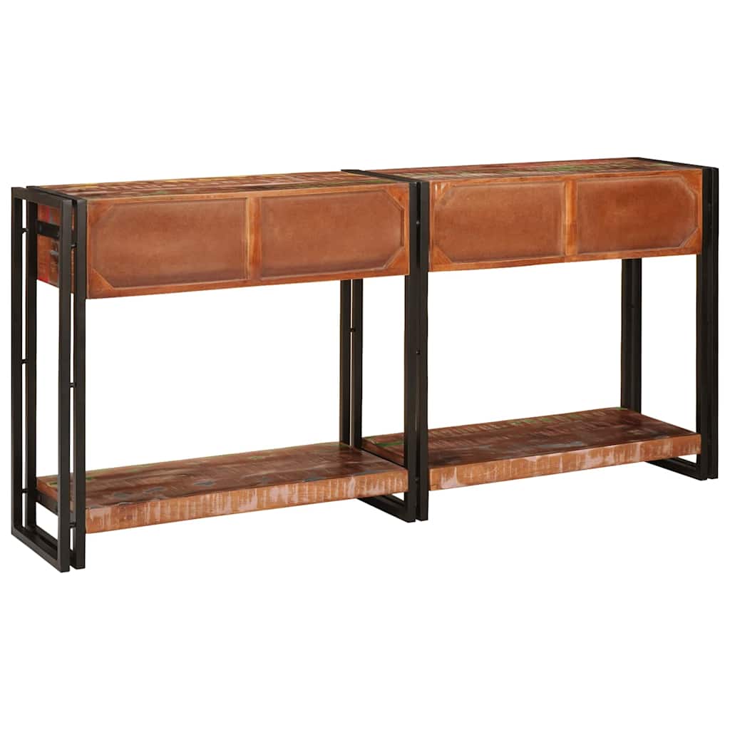 Konzolni stolovi s ladicama 2 pcs Šareni 161 x 33 x 75 cm