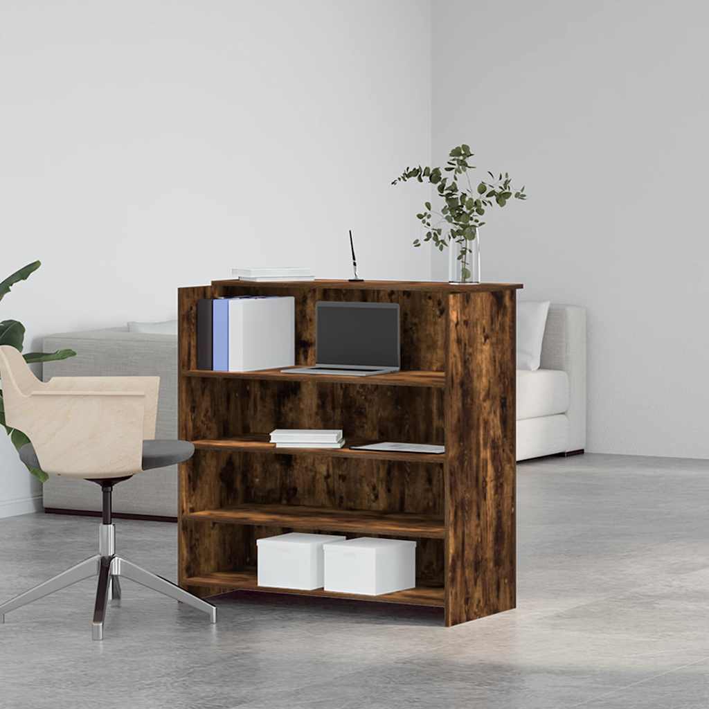 Recepcijski stol 100x50x103,5 cm od konstruiranog drva