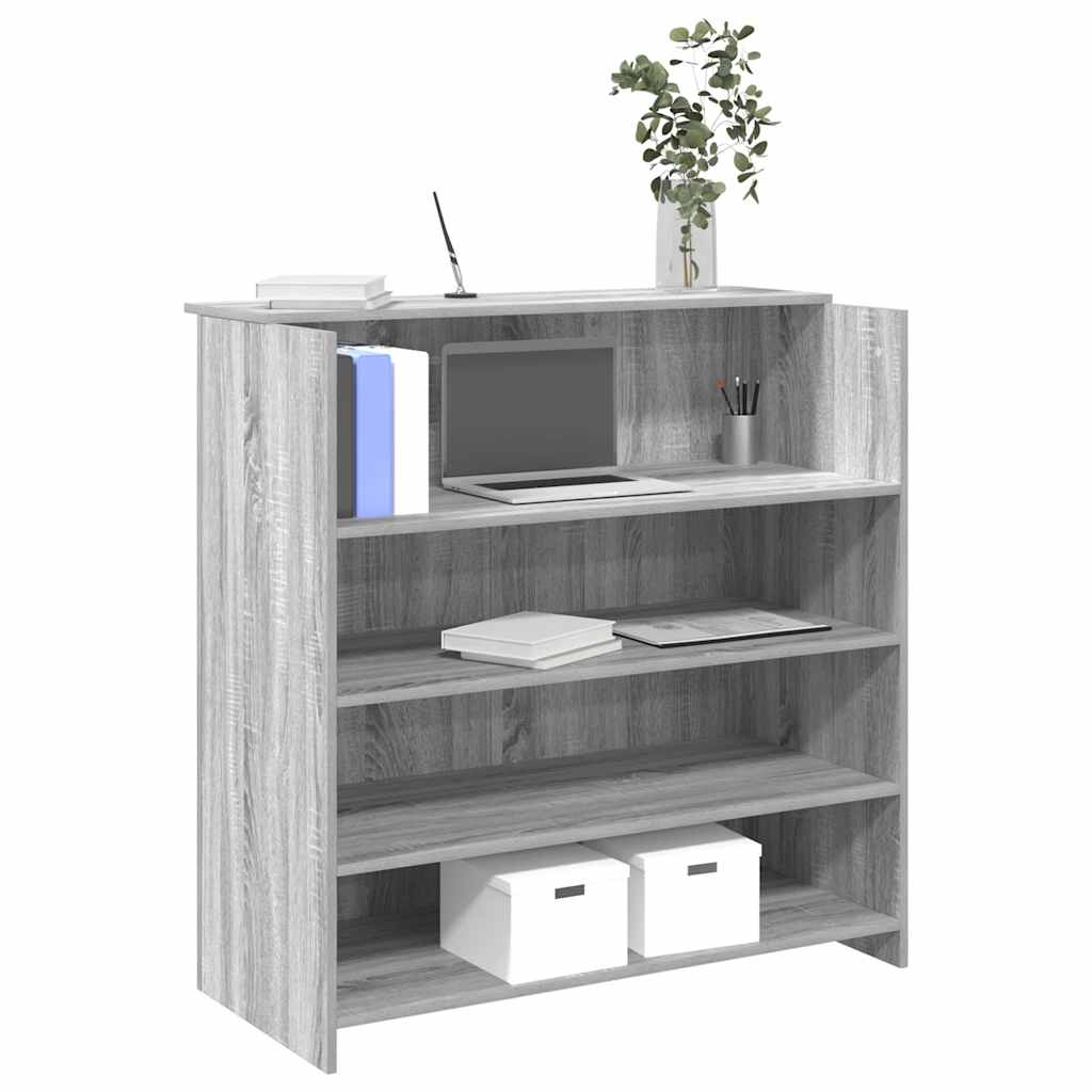 Recepcijski stol 100x50x103,5 cm od konstruiranog drva