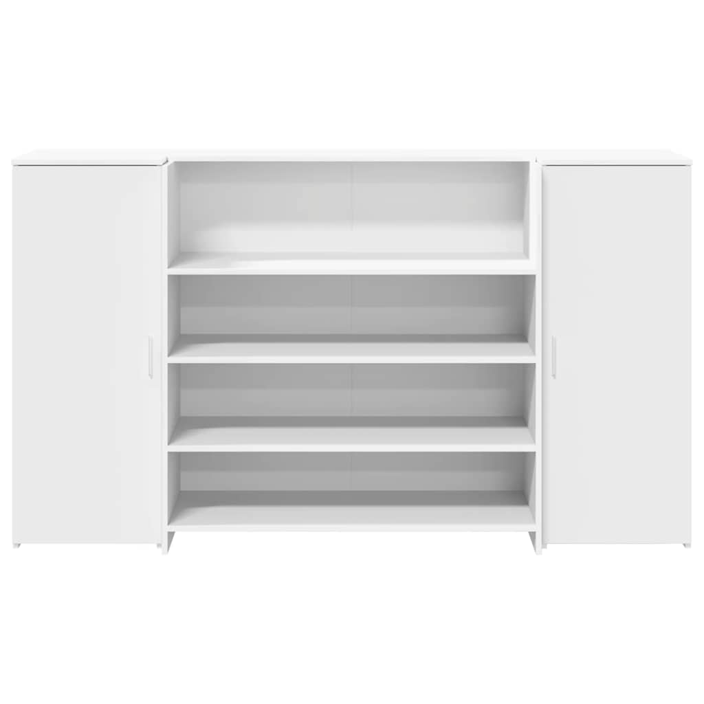 Recepcijski stol Bijeli 180x50x103,5 cm Inženirsko drvo