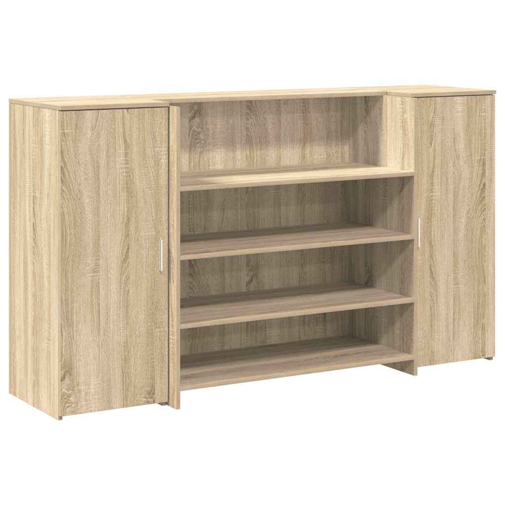 Recepcijski stol 180x50x103,5 cm od konstruiranog drva