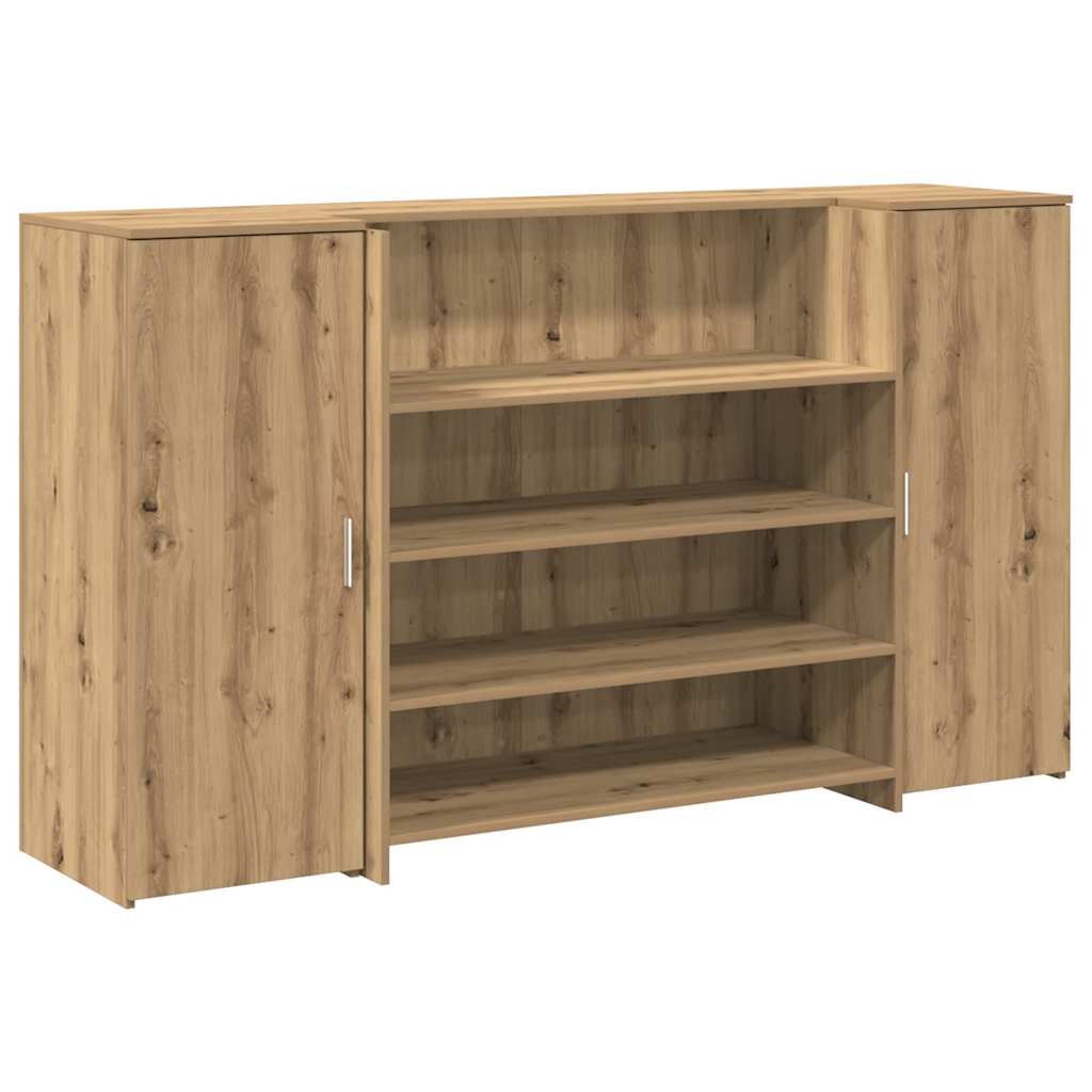 Recepcijski stol 180x50x103,5 cm od konstruiranog drva