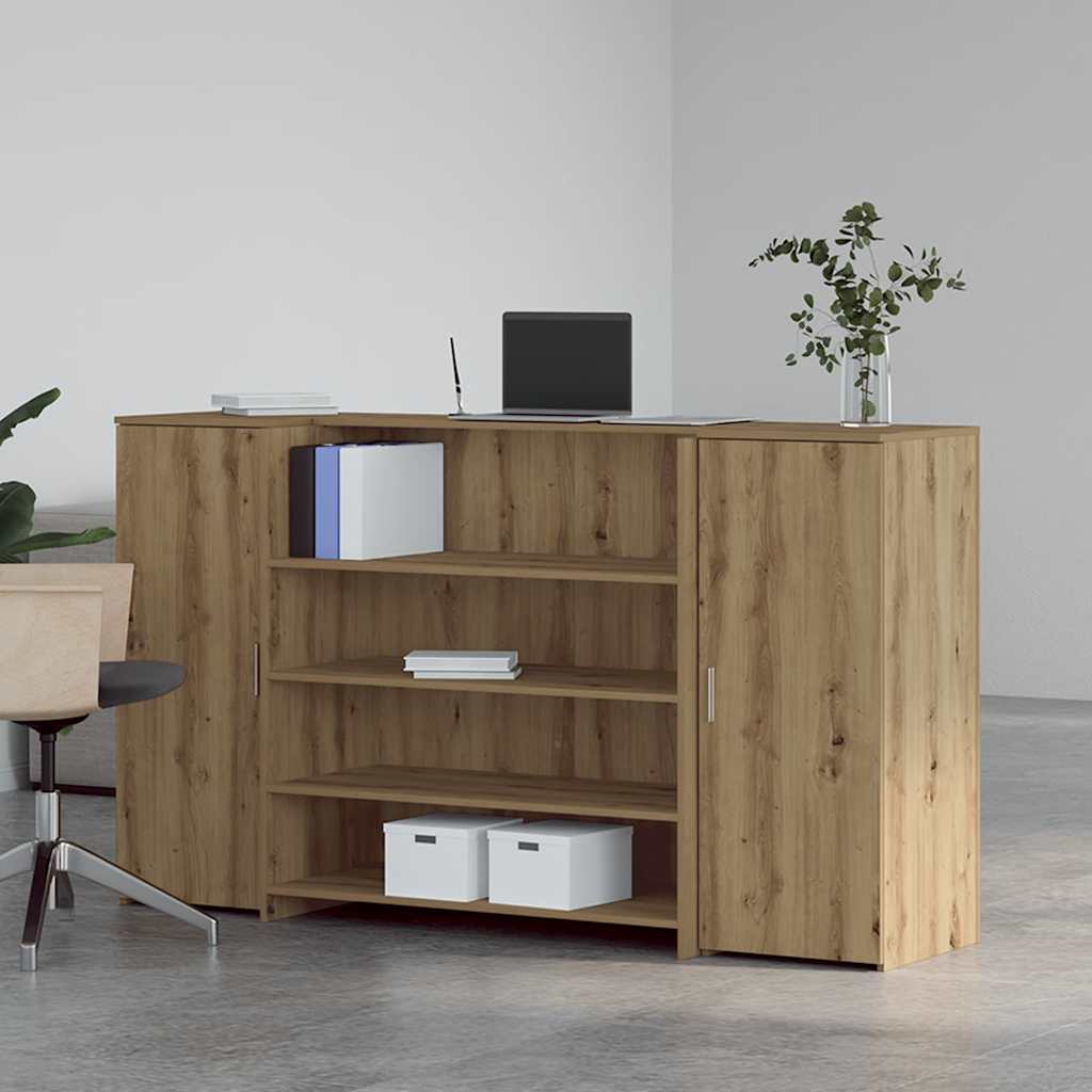 Recepcijski stol 180x50x103,5 cm od konstruiranog drva
