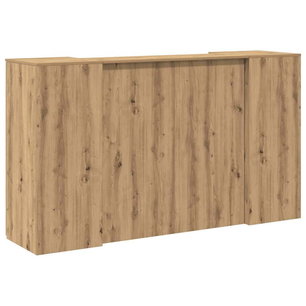 Recepcijski stol 180x50x103,5 cm od konstruiranog drva