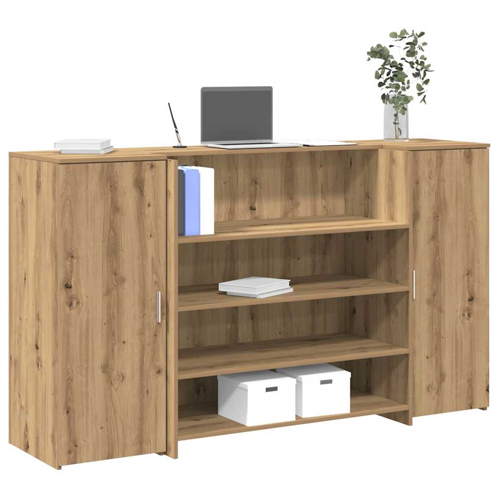 Recepcijski stol 180x50x103,5 cm od konstruiranog drva