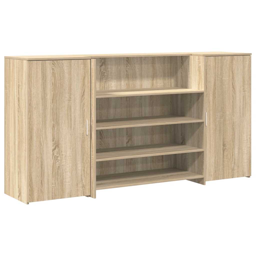 Recepcijski stol 200x50x103,5 cm od konstruiranog drva