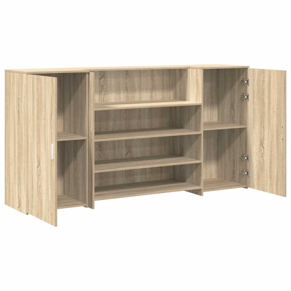 Recepcijski stol 200x50x103,5 cm od konstruiranog drva