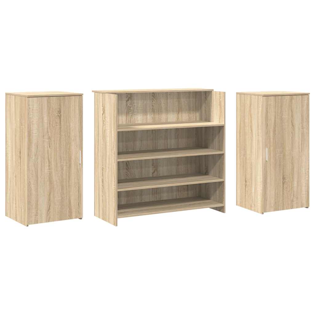 Recepcijski stol 200x50x103,5 cm od konstruiranog drva