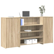 Recepcijski stol 200x50x103,5 cm od konstruiranog drva