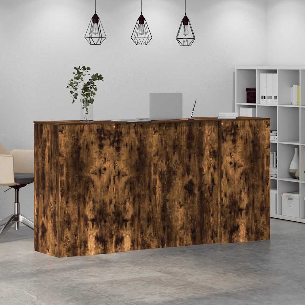 Recepcijski stol 200x50x103,5 cm od konstruiranog drva