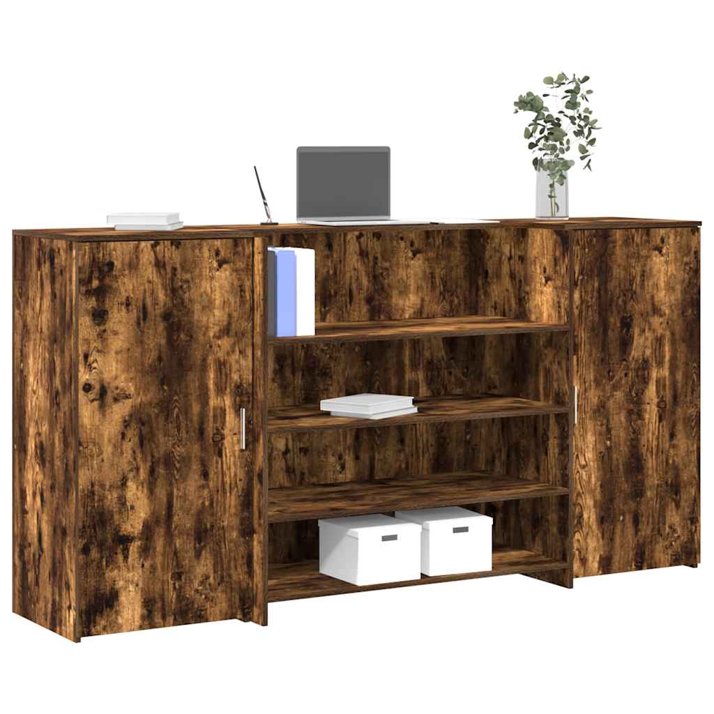 Recepcijski stol 200x50x103,5 cm od konstruiranog drva